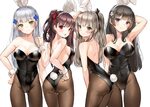 animal ears anthropomorphism ass black hair blush bodysuit b